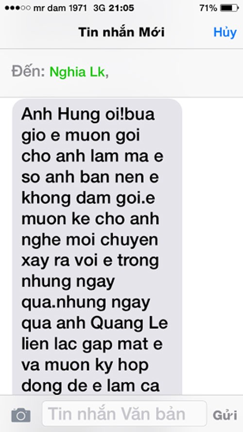 Bi Dam Vinh Hung to choi ban Quang Le phan phao-Hinh-4